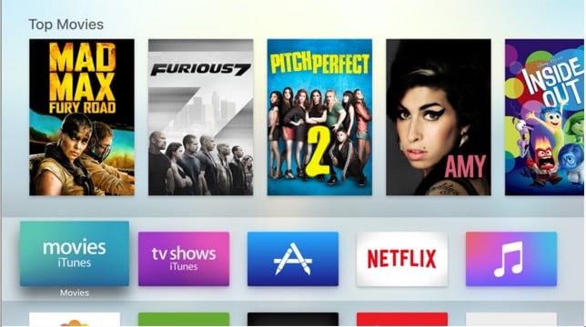 Apple TV apps are entertaining.