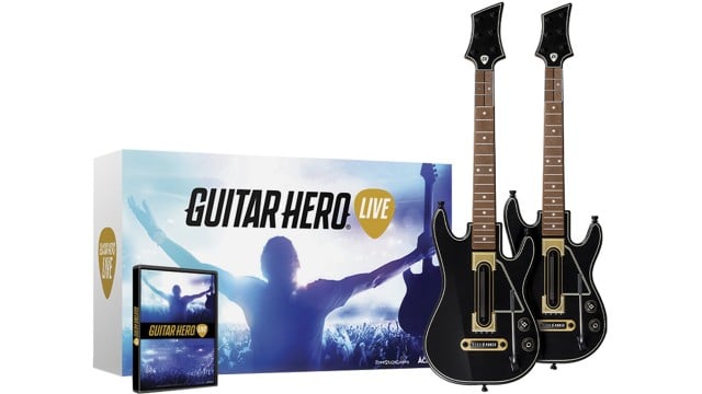 Get a new Guitar Hero Live controller twin pack.