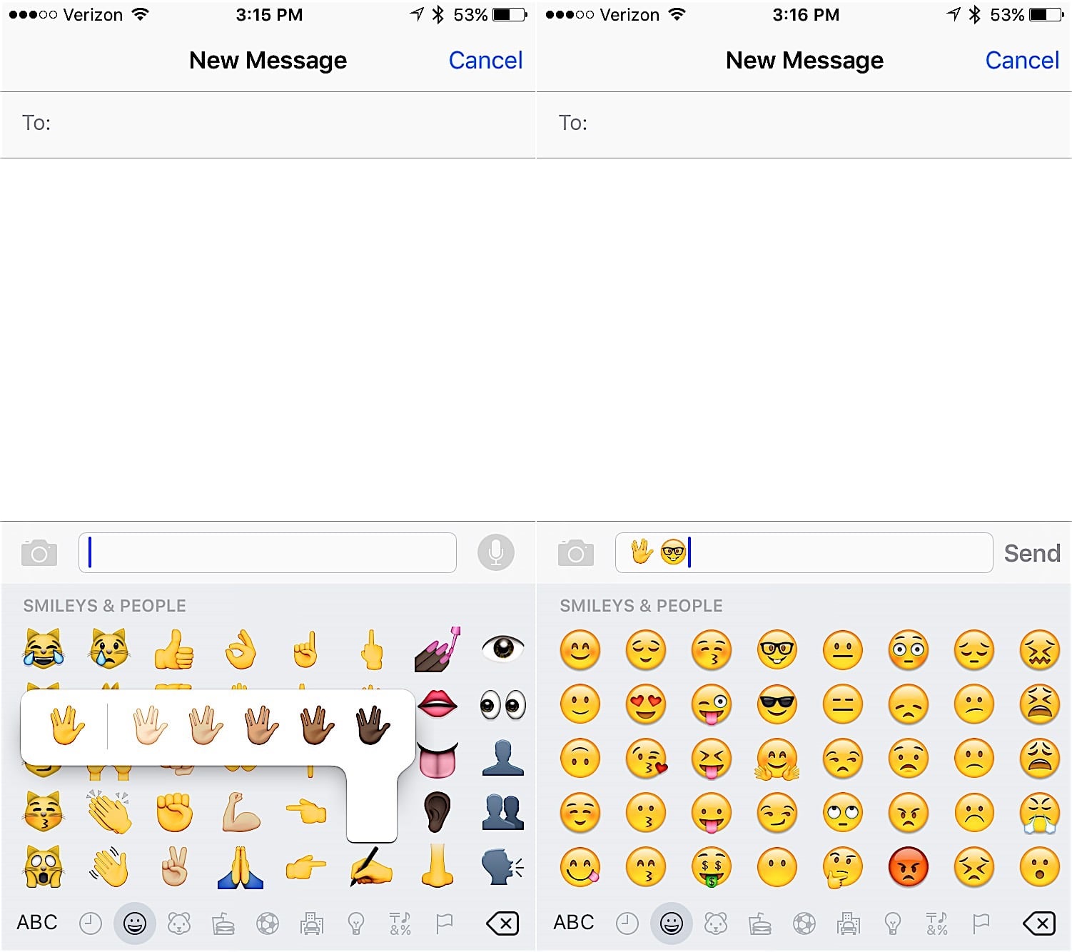 How to Use New Emojis on iOS 9.1