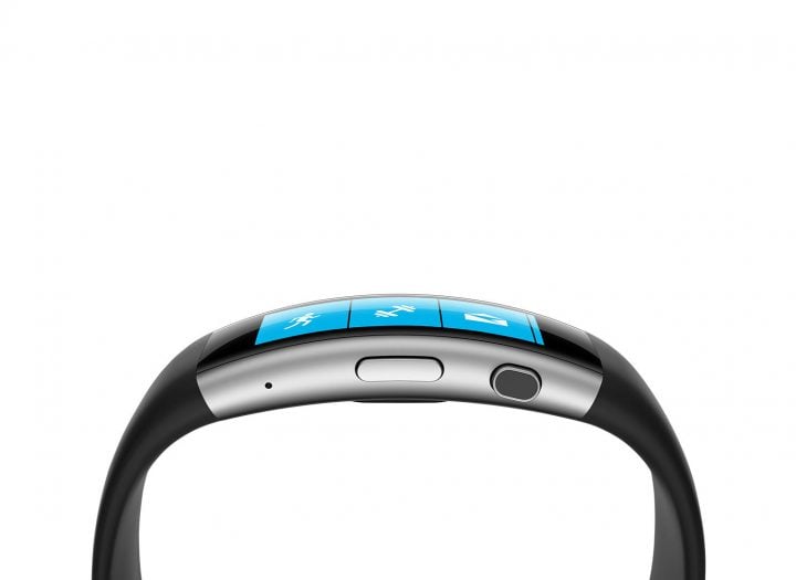 This is the Microsoft Band 2, also known as the new Microsoft Band. 