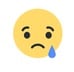 New Facebook Sad Emoji