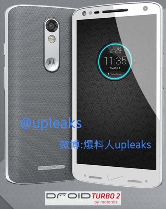 Leaked Image that's reportedly the DROID Turbo 2