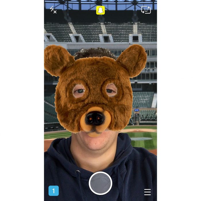 Chicago Cubs Mascot Snapchat Lenses