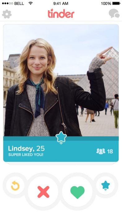 Actualización de Tinder - Tinder Super Like - 3