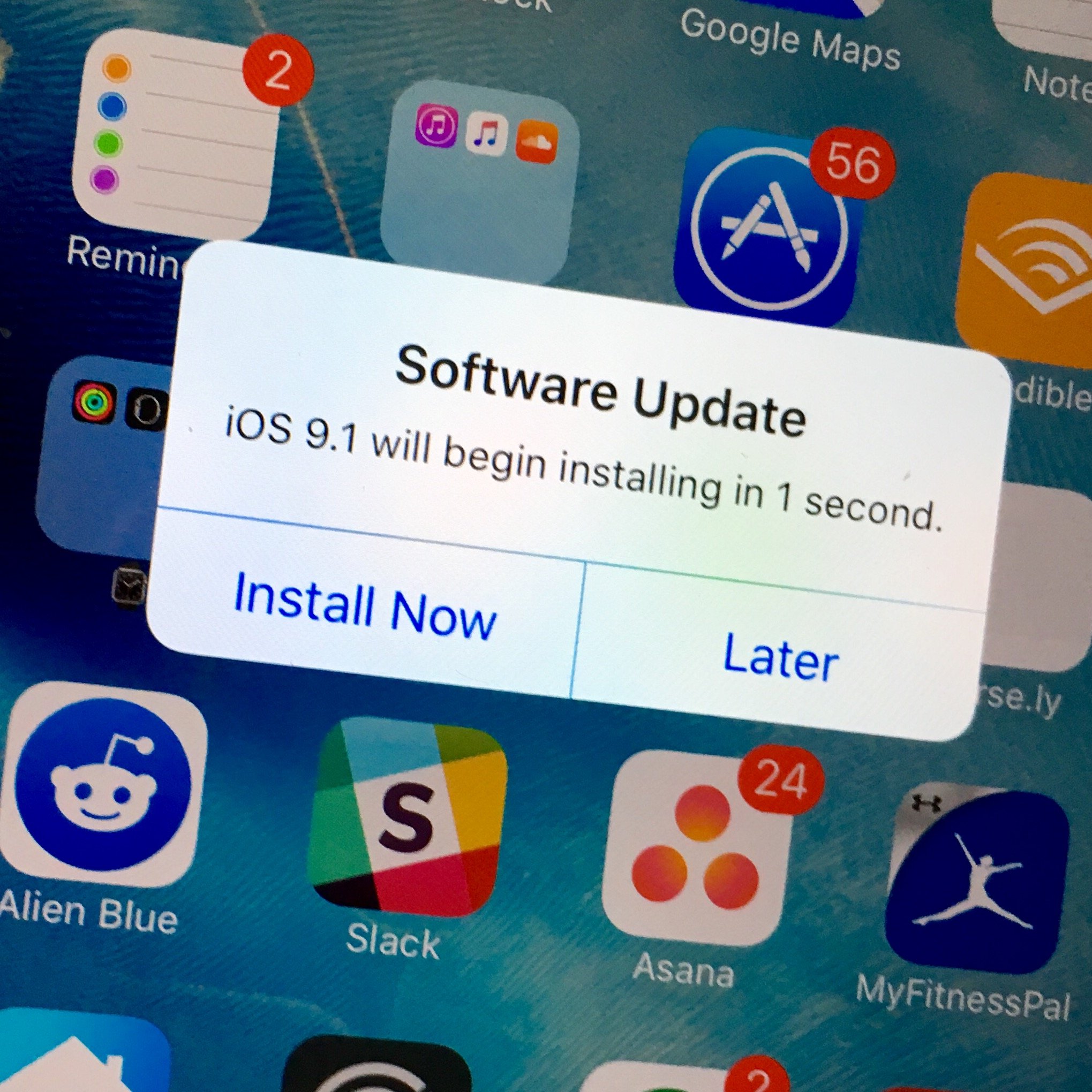 Learn how to install iOS 9.1.
