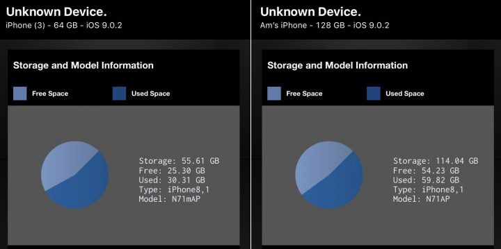 How to find out which processor your iPone 6s uses.