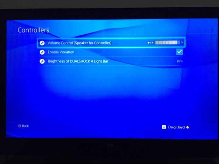 Ps4 online volume control