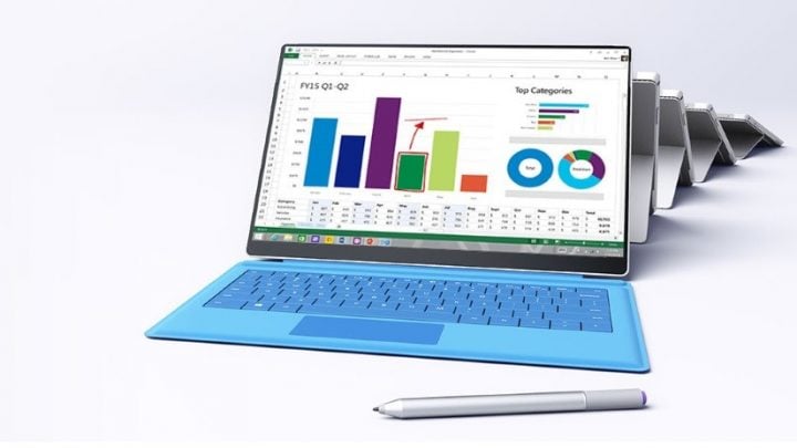A Surface Pro 4 mock-up from W4phu