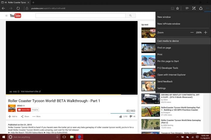 How to Cast and Stream from Windows 10 (10)