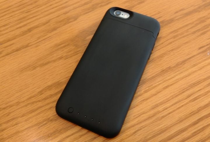 The Mophie Juice Pack Reserve is a thin iPhone 6s battery case.