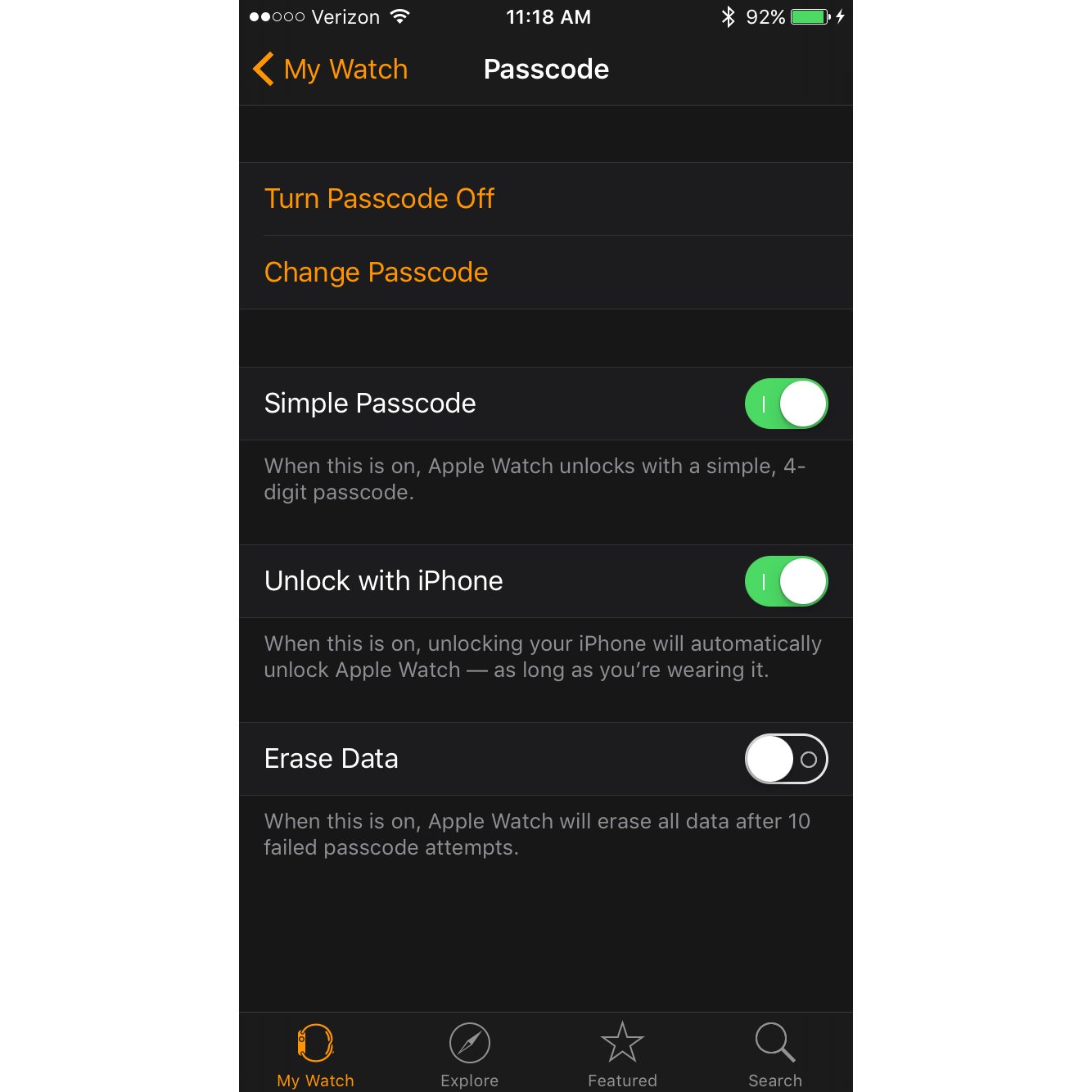 How to Add a Passcode to the Apple Watch