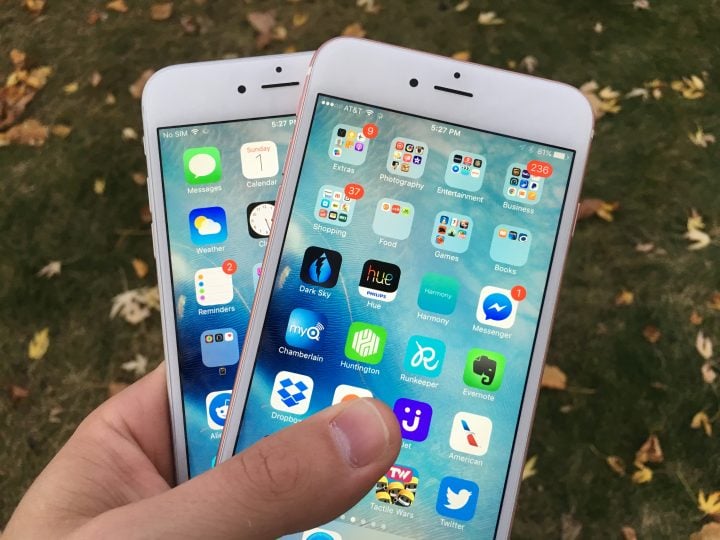 iPhone 6s Plus iPhone 6 Plus iOS 9.1 Update - 9