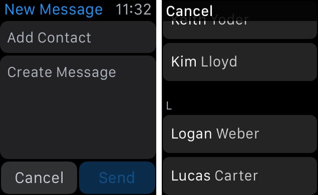 can you receive text messages on apple watch series 3 gps