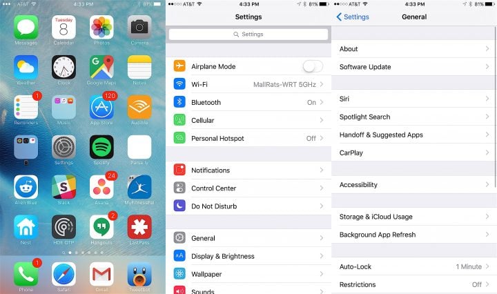 Change Siri settings to enable Arabic iPhone control with your voice.