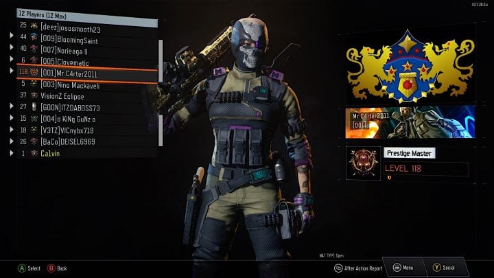 With Black Ops 3 updates you can now Prestige above level 100, all the way up to 1,000.