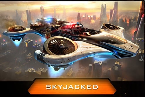 Skyjacked Black Ops 3 map.