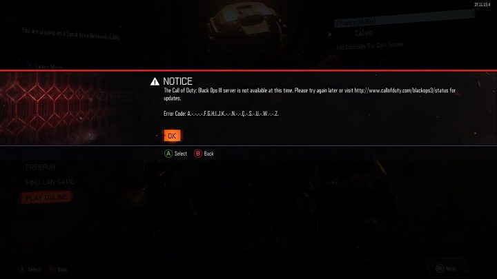 Check the Black Ops 3 Server Status