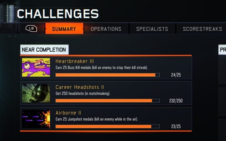 Pursue Black Ops 3 challenges to rank up even faster during the Double XP weekend.