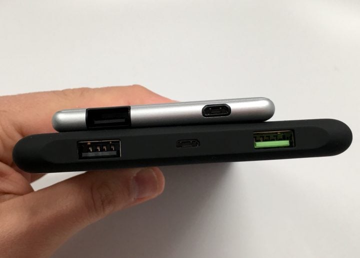 The Mophie Powerstation 8X can charge two devices at one, including one at blazing fast speeds.