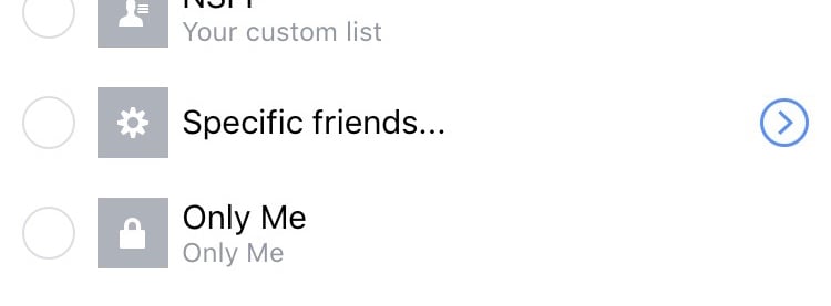 can i hide certain posts on facebook