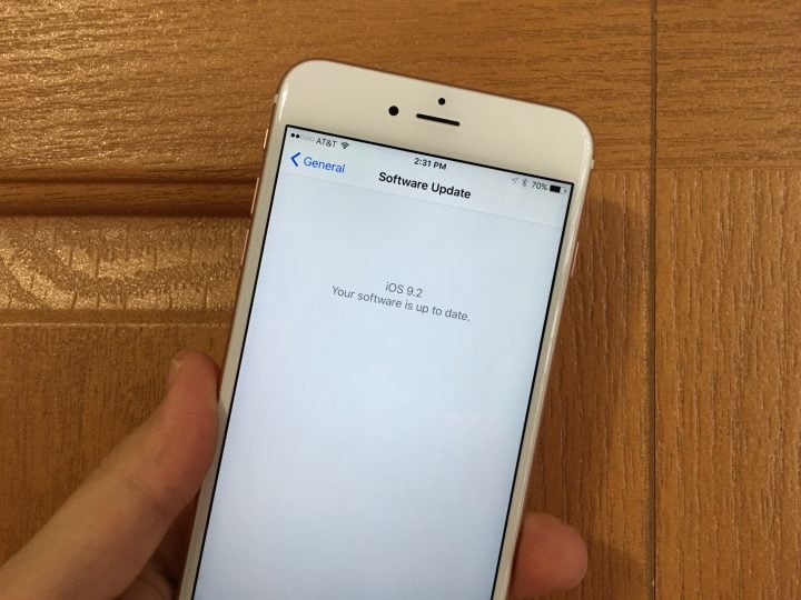 What you need to know about installing the iPhone 6s Plus iOS 9.2 update.