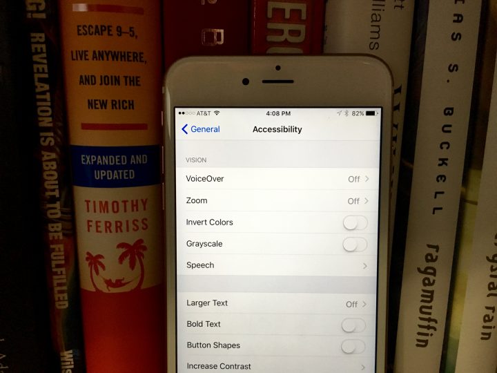 iOS 9.2 Accessibility Upgrades