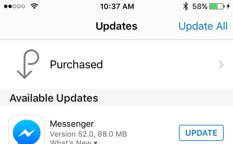 your phone app