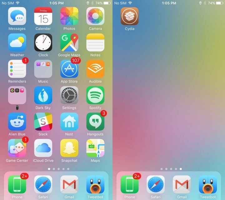 Best Ios 10 Themes For Iphone Cydia Themes For Winterboard And Anemone