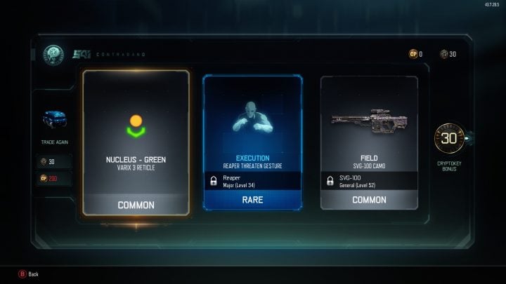 Use Cryptokeys for Supply Drops.