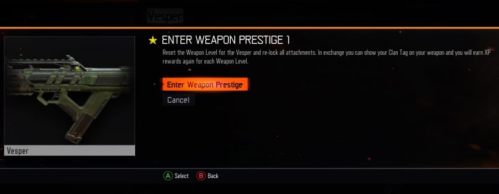 How to enter Weapons Prestige in Black Ops 3.