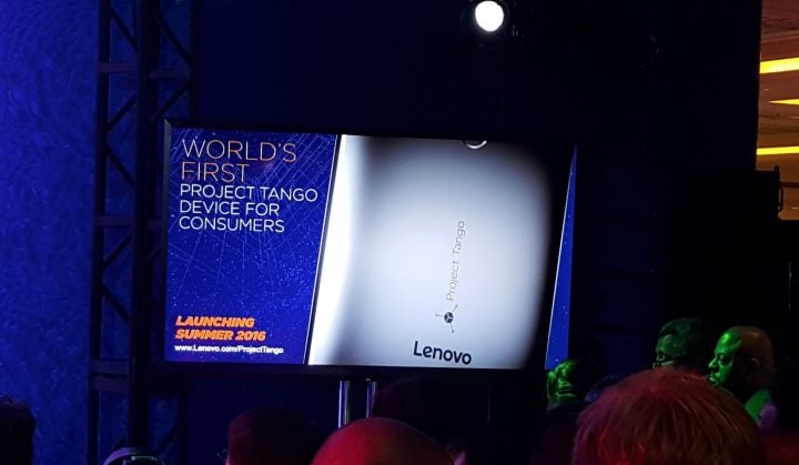 Lenovo will sell the first Project Tango consumer smartphone