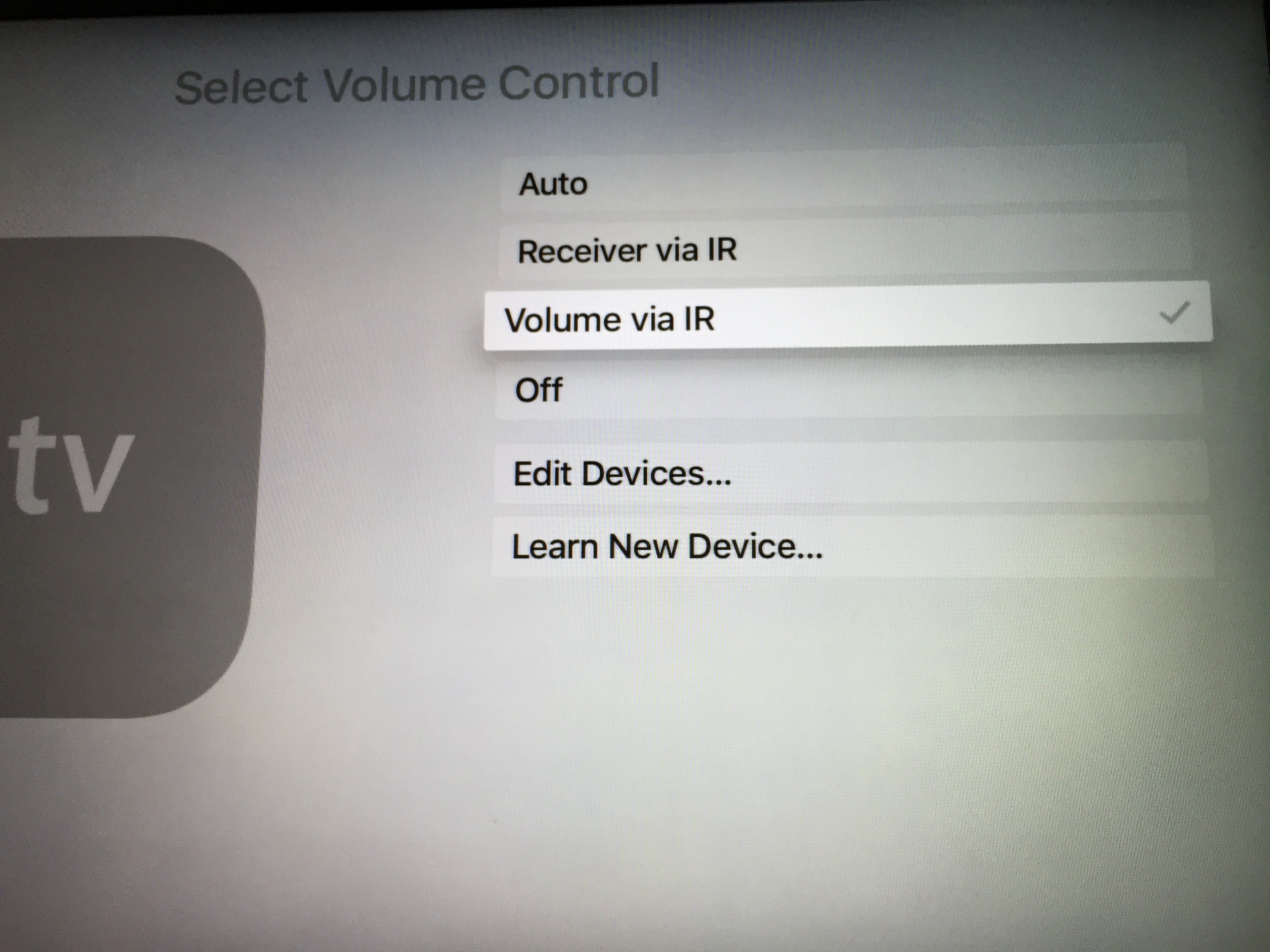 How to Control Your TV's Volume with the Apple TV Remote