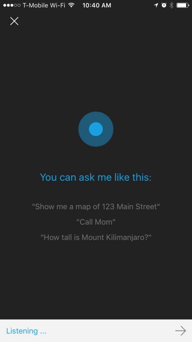 Cortana for iPhone 3