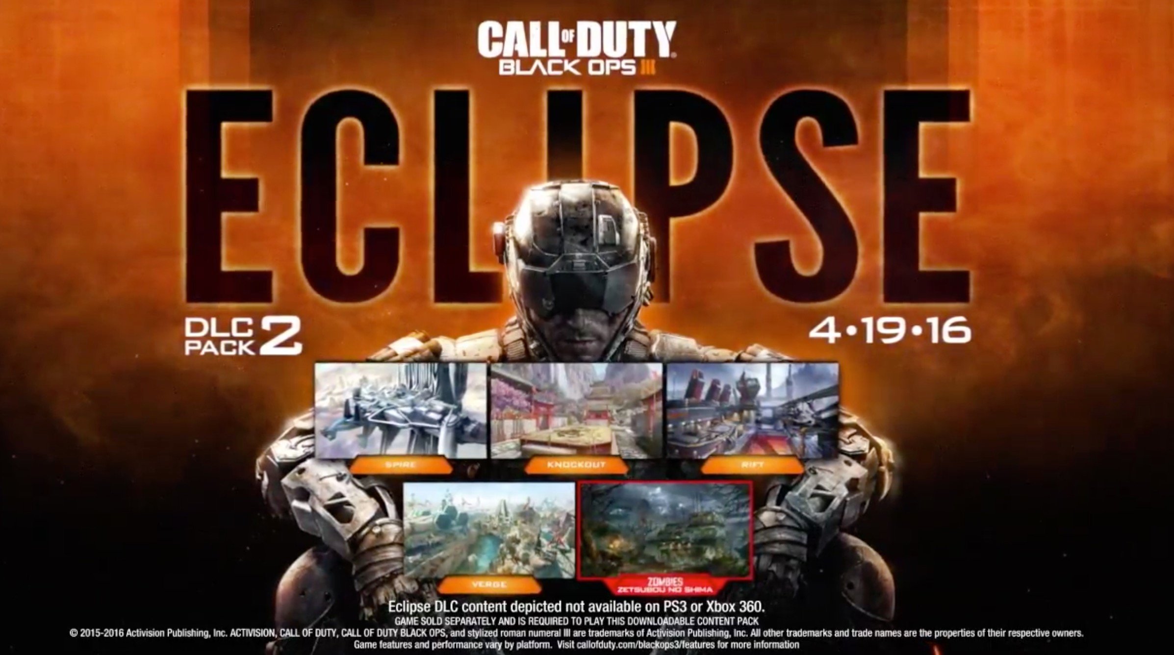 What you need to know about the Eclipse Black Ops 3 DLC release date.