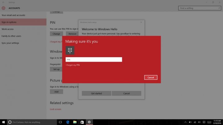 How to Login to Windows 10 with Your Finger (8)
