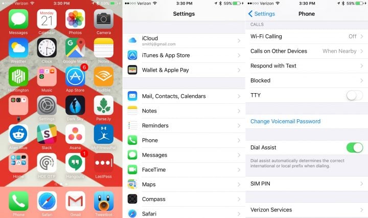 How to Turn on Verizon Wifi Calling iPhone - 2