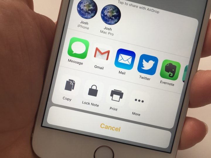 Lock notes on iPhone and iPad using a password or Touch ID.