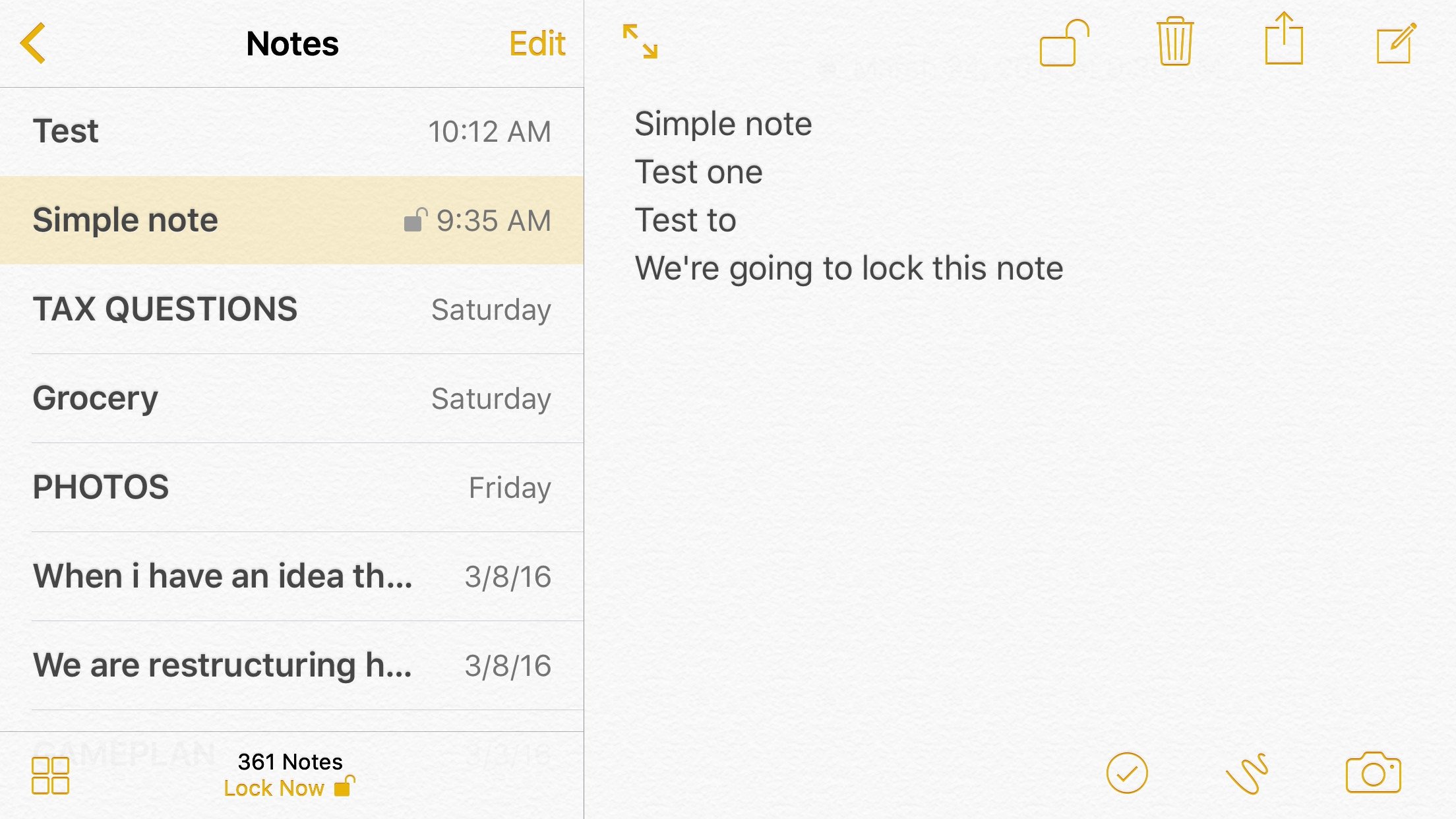How to Lock Notes on iPhone & iPad