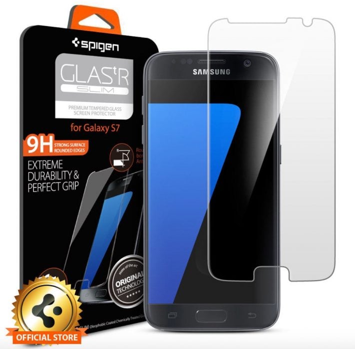 Spigen Glas.tR Slim Galaxy S7 Screen Protector