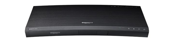 Samsung's first 4K Ultra HD Blu-ray player, the UBD-K8500.