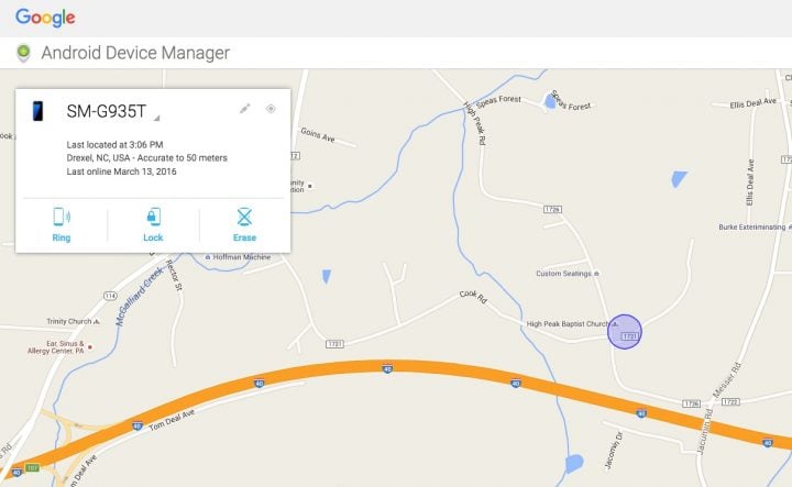 android device manager website