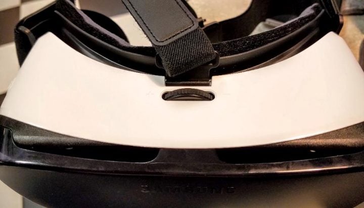 Use the focus dial to get a clearer picture. It's always a little fuzzy no matter how much you focus.