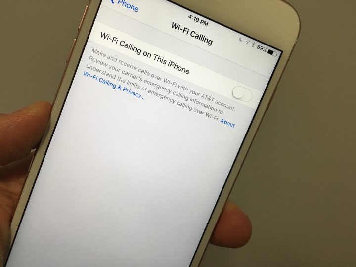 Set Up Verizon WiFi Calling on iOS 9.3
