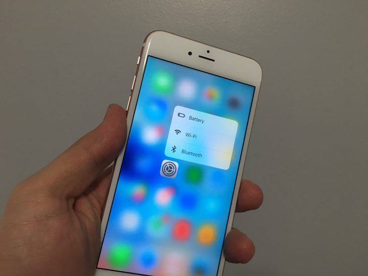 New iOS 9.3.1 3D Touch Shortcuts