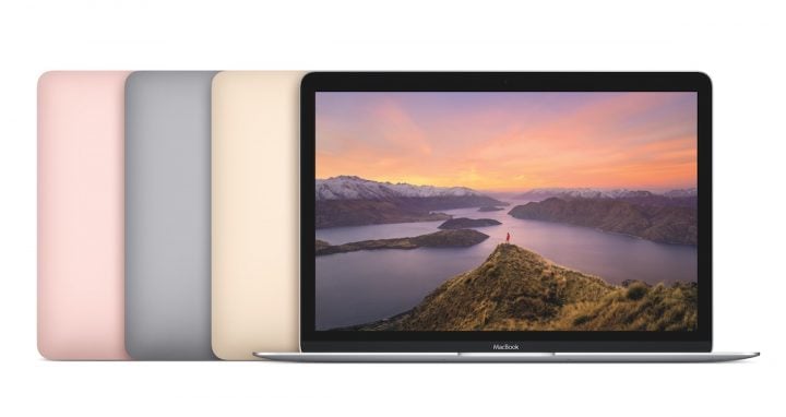 You can buy the 2016 MacBook in four colors including Rose Gold.
