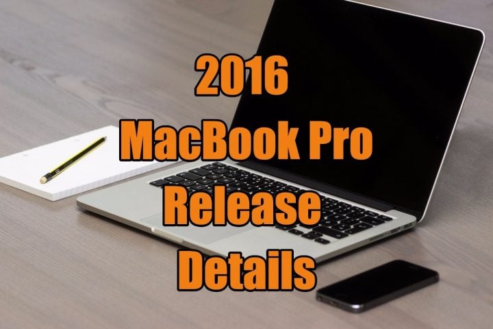 What buyers can expect from the 2016 MacBook Pro release, specs and features.