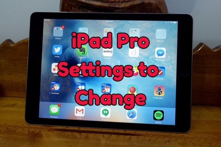 Here are the iPad Pro settings you need to change right away.