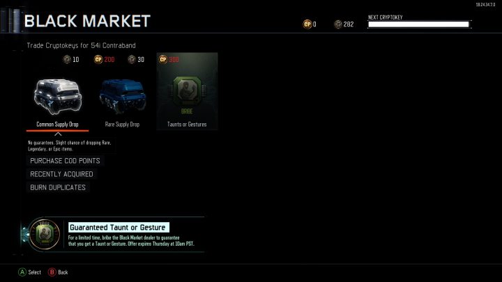 What you need to know about the Black Market bribe in the new April Black Ops 3 hotfix.