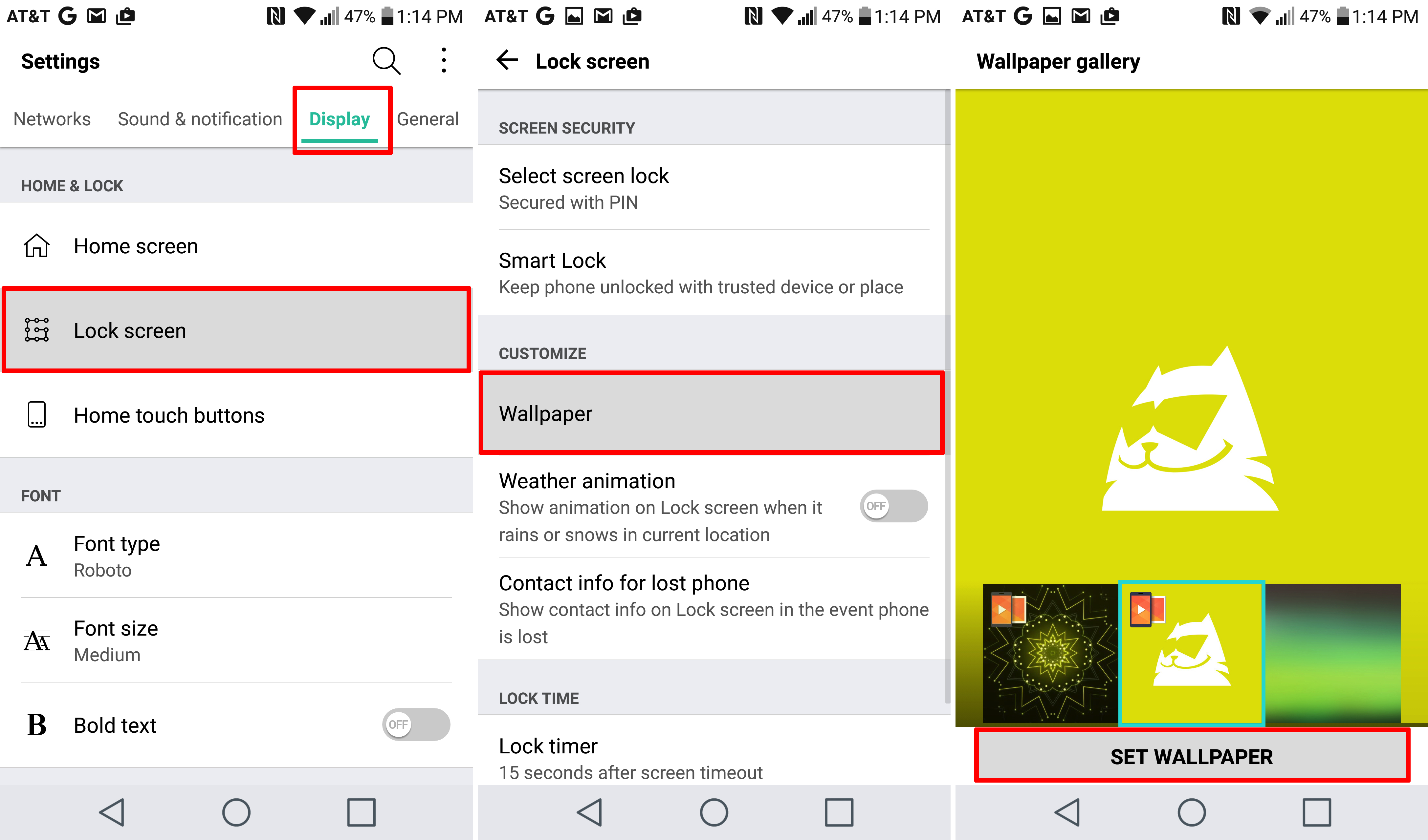 How to Change the LG G5 Lockscreen & Wallpaper