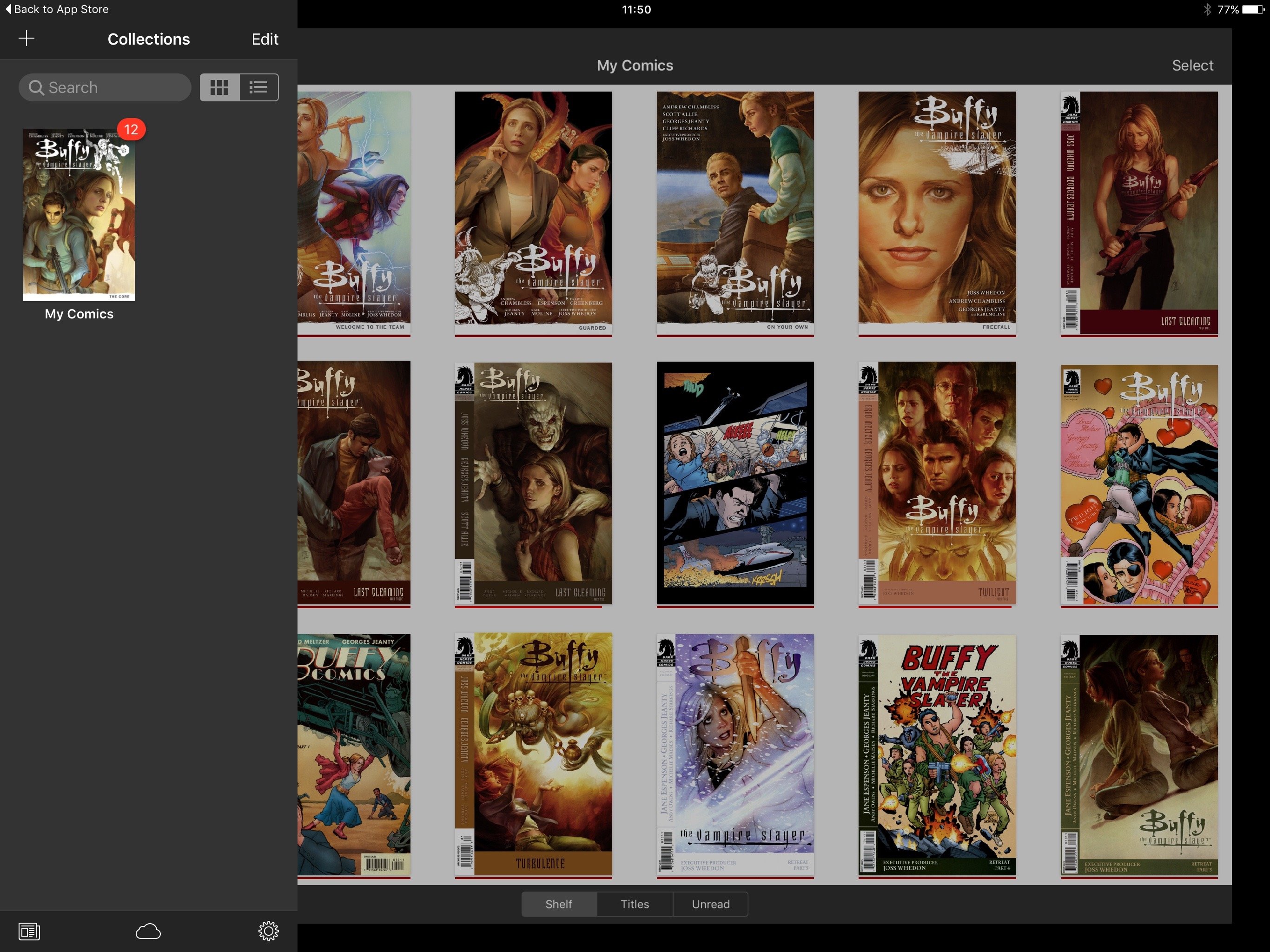 Comics on iPad: iComics - Best CBR Reader